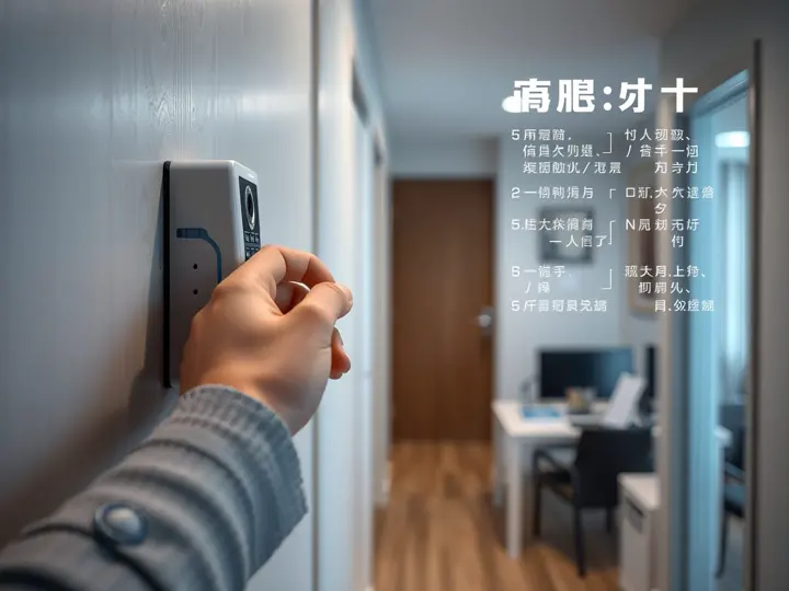 非可视对讲室内分机使用场景
